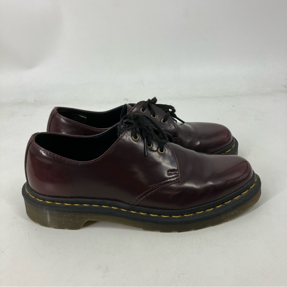 Dr. martens 1461 SMOOTH LEATHER OXFORD SHOES in burgundy - Picture 1 of 6
